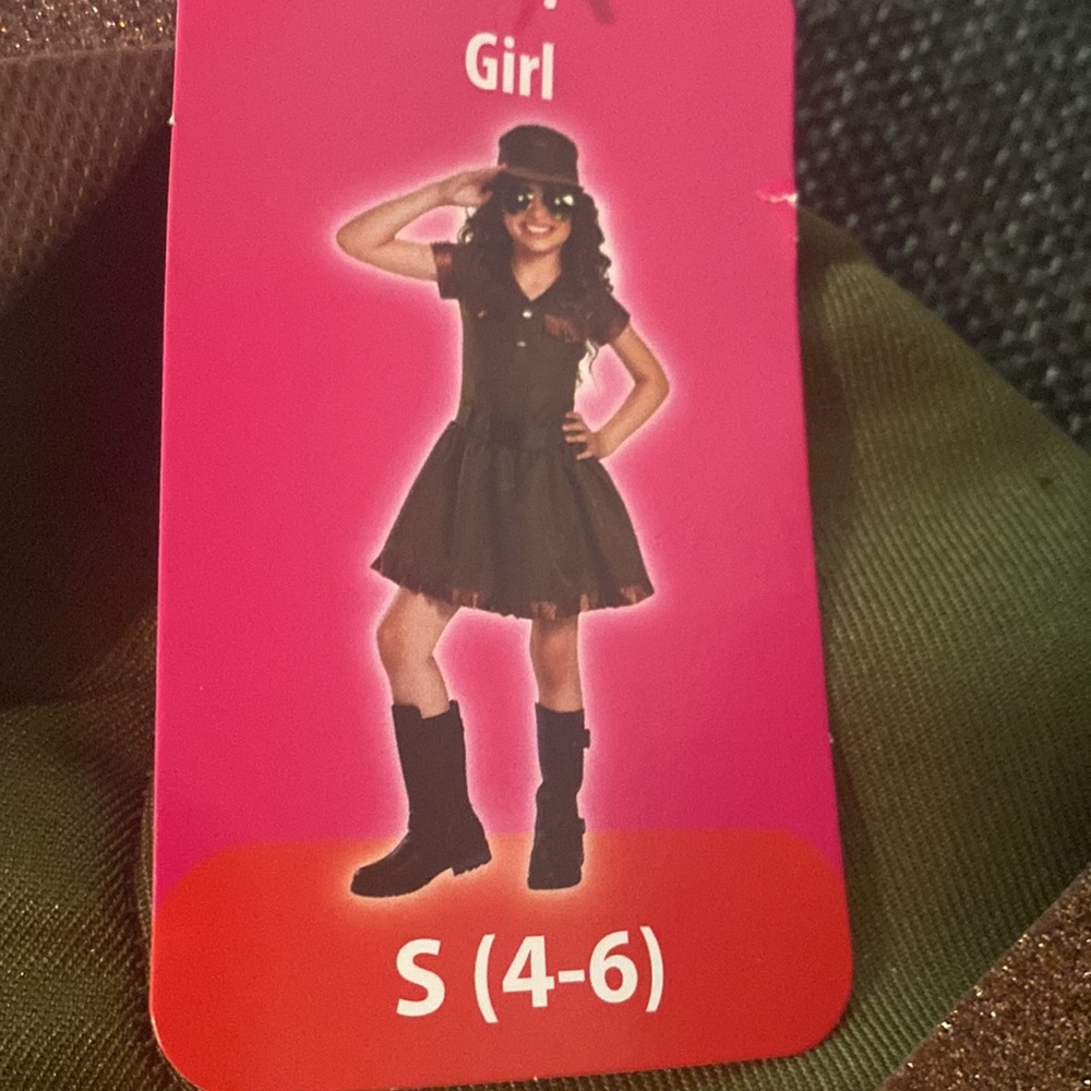 Costume military Aerial Beaty Belleza Aérea size S 4-6